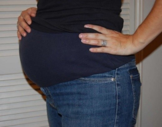 Переделка брюк для беременных