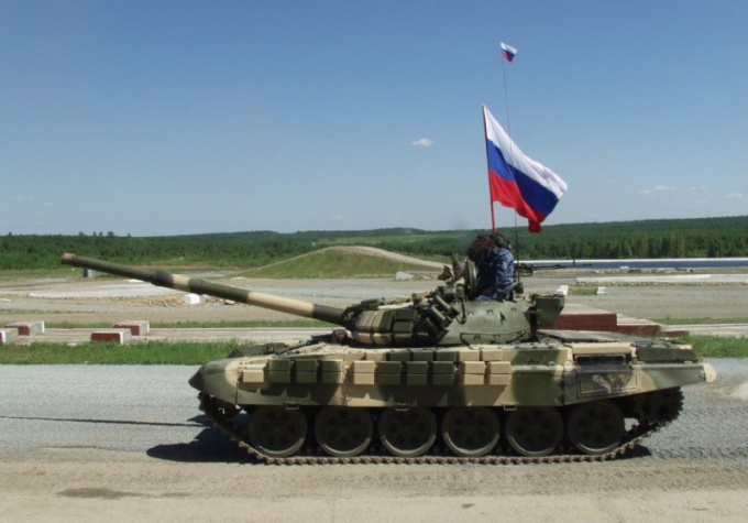 What are the tanks now in service with Russia