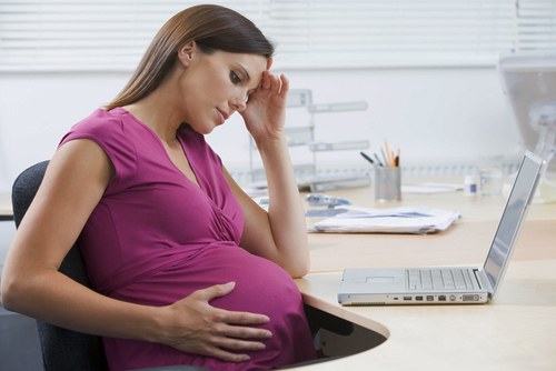 Беременность, учеба и стресс