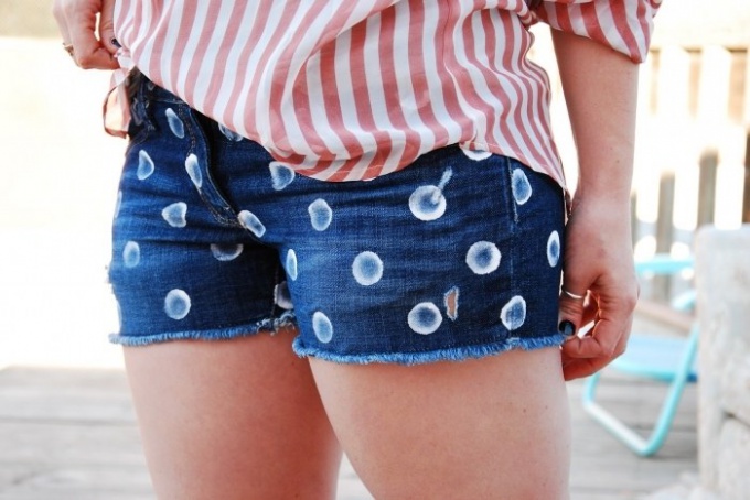 How to sew a denim shorts