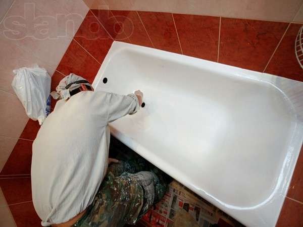 Как самостоятельно восстановить эмалевое покрытие ванны