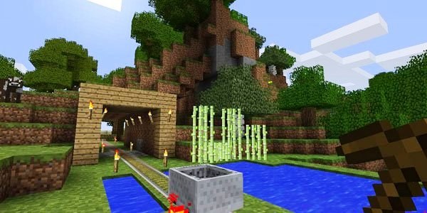 Creative mode provides the player with a world of possibilities