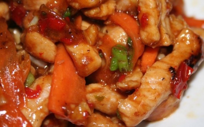 Вкусная свинина по-китайски