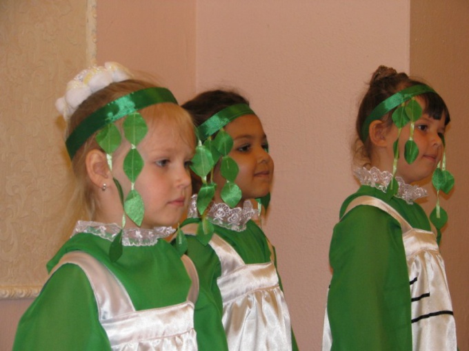 Карнавальный костюм Березка детский