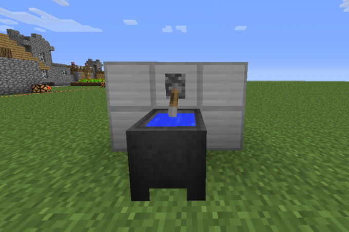 A sink in Minecraft do not always work similar to this