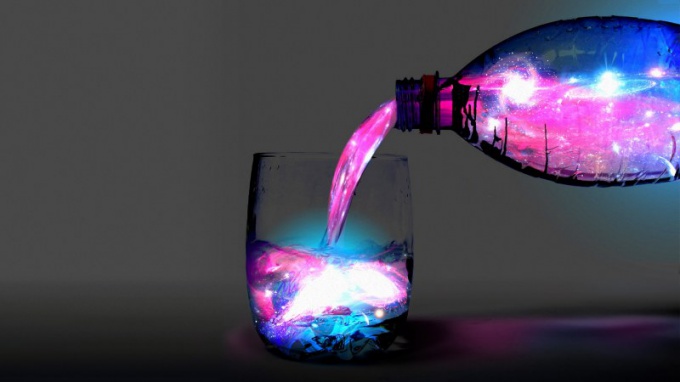 How to make glowing water at home