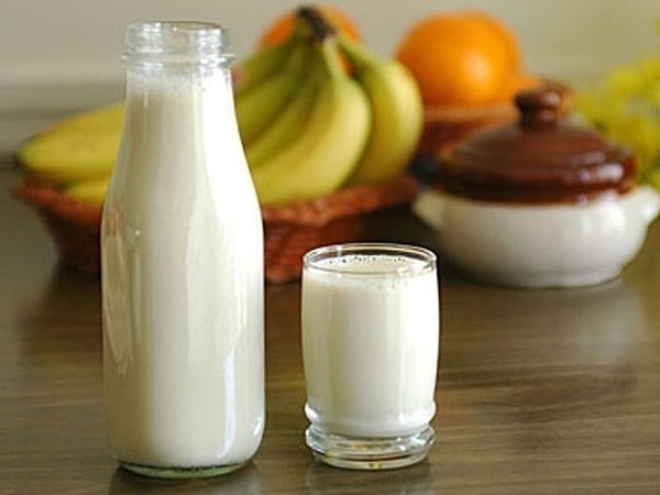 The density of milk