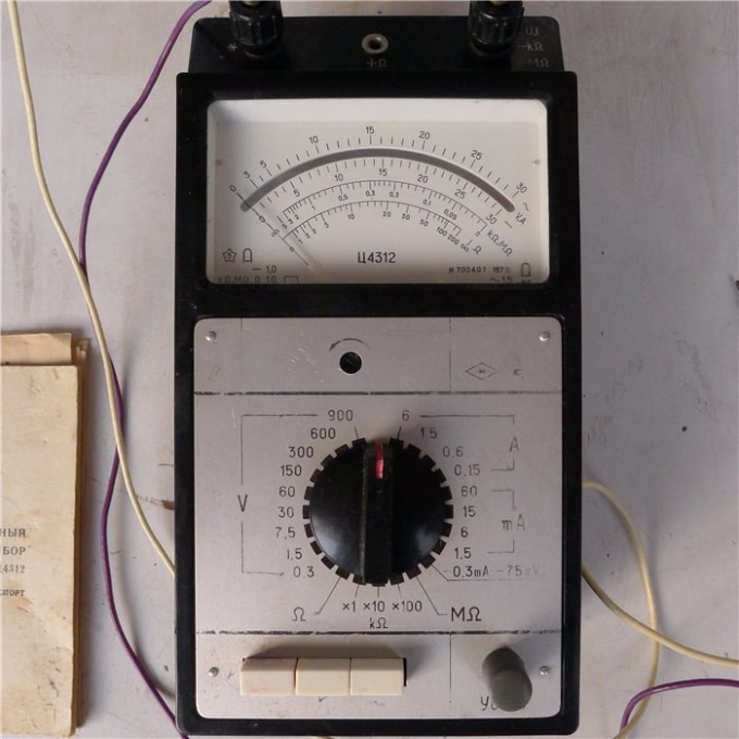 Analog multimeter