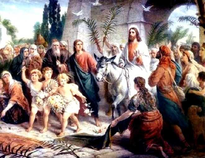 Как проходил вход Иисуса Христа в Иерусалим