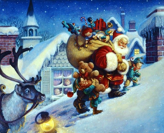 Почему у Санта-Клауса нет Снегурочки