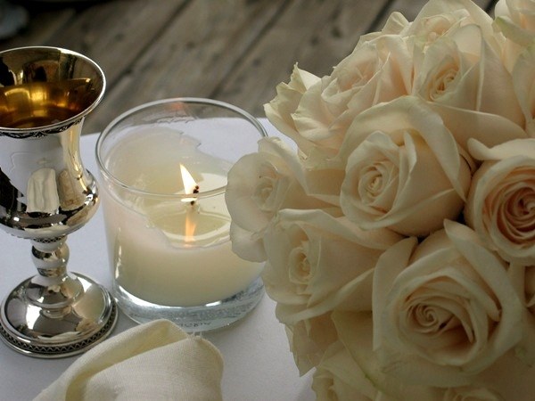 Как сделать свадебные свечи