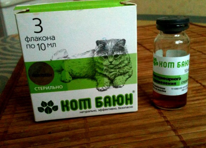 "Cat Bayun" - a sedative for cats and dogs