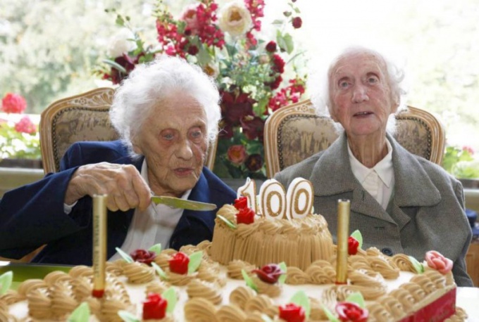 How many centenarians in Russia