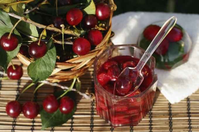Cherry jam - healthy treat
