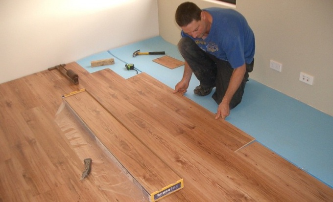 Is it possible to put laminate on a wooden floor