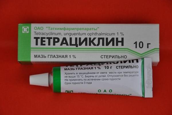 How to use tetracycline ointment