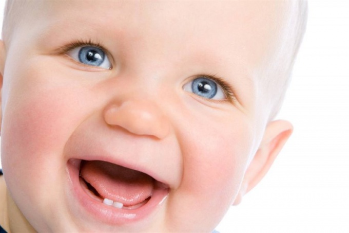 How is the teething in infants