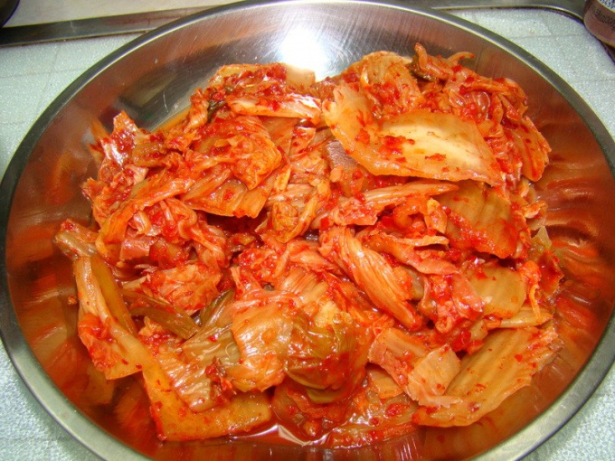 NAPA cabbage in Korean for thrill 