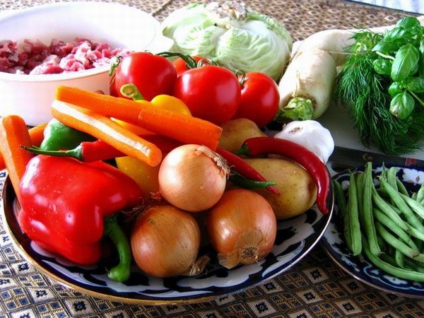 Как составить рацион при овощной диете