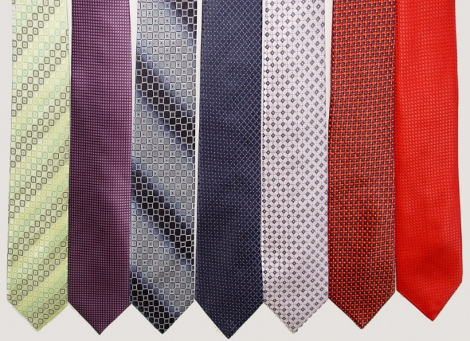 Из какой ткани шьют галстуки
