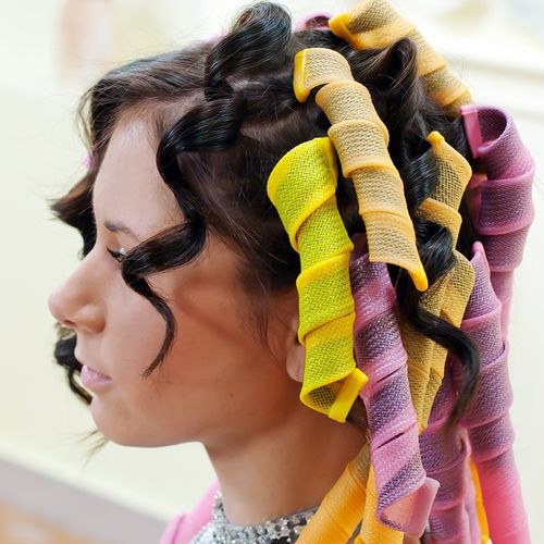 safe hair curlers