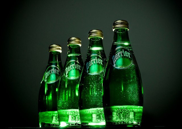 The famous mineral water "Perrier"