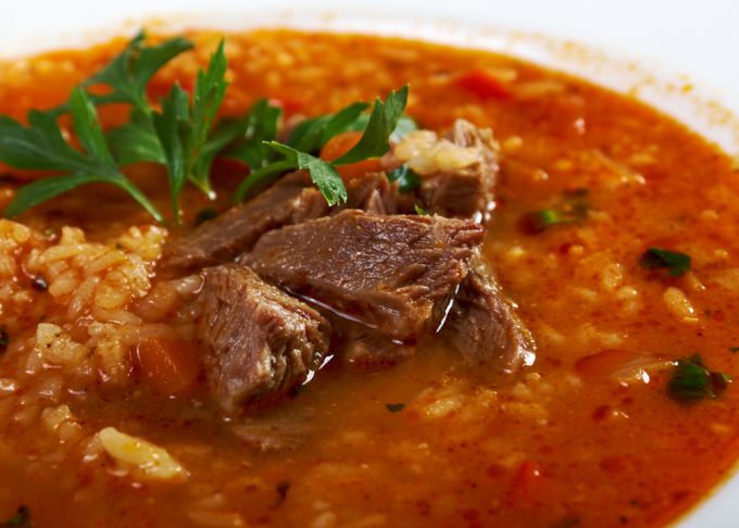  Рецепт настоящего грузинского супа-харчо