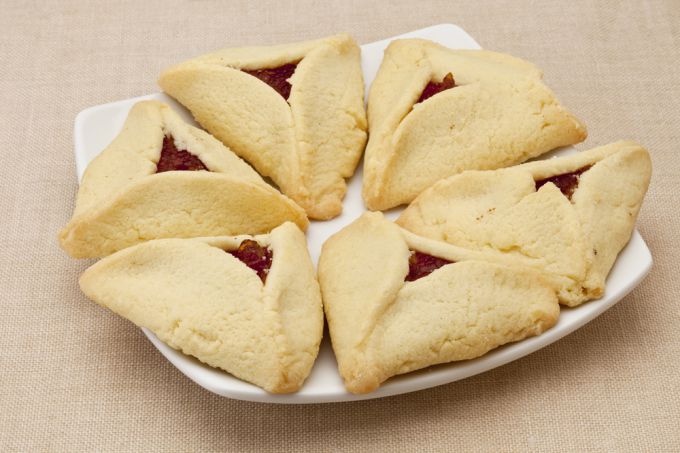 Рецепт творожного печенья "Треугольники"
