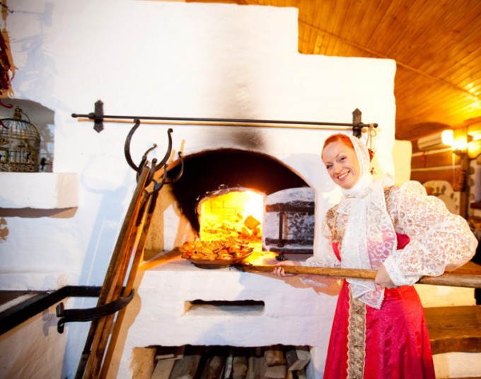 What meals can only be cooked in the Russian oven