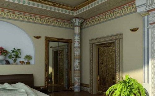 Египетский стиль в интерьере: основные черты, цвет, мебель и декор
