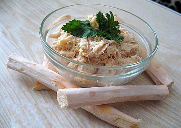 How to prepare horseradish at home