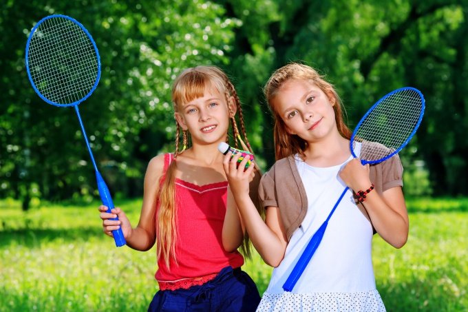 A couple of rackets and a shuttlecock will provide a half-day of leisure