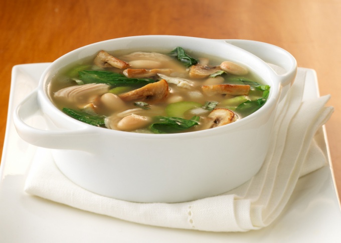 Как приготовить традиционный грибной суп