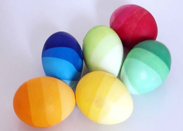 Как оригинально покрасить яйца к Пасхе