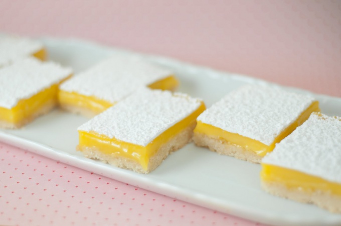 Как приготовить лимонное пирожное