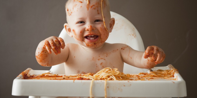 Спагетти - вкусно и полезно. И весело!
