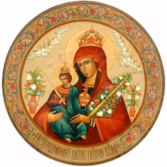 Икона Божией Матери "Неувядаемый Цвет": история и иконографические особенности образа