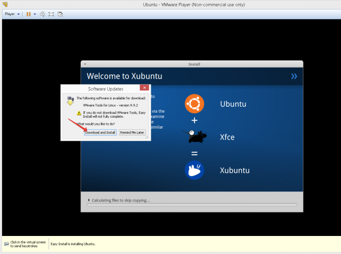 VMware Tools for Linux.