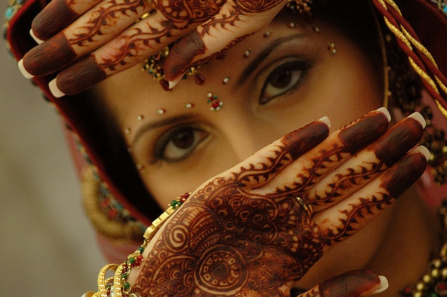 The beauty of mehendi