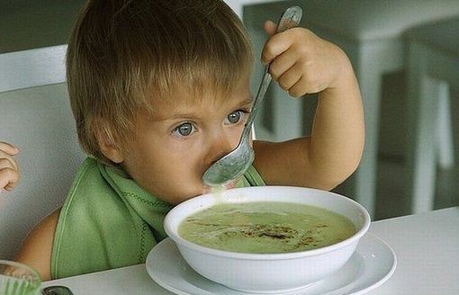 Овощной суп для детей
