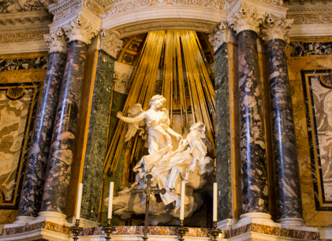 Скульптура Экстаз Святой Терезы