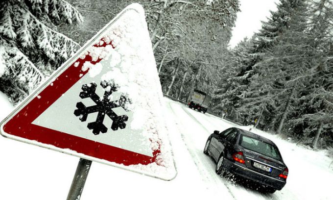 Безопасное вождение в зимний период