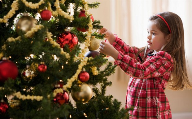 Как украсить елку на Новый год 2017 вместе с ребенком  