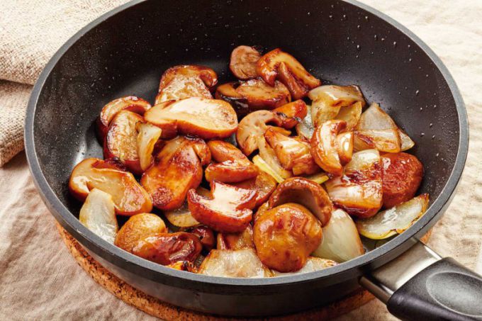 How to fry mushrooms