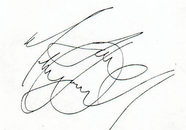 How to make a signature