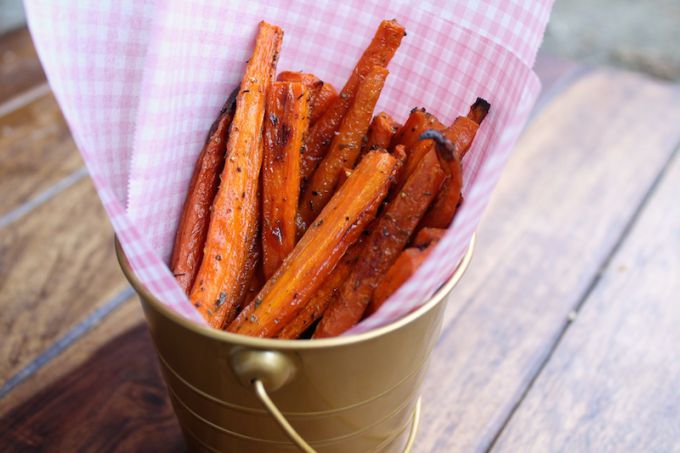Как приготовить морковные палочки в духовке