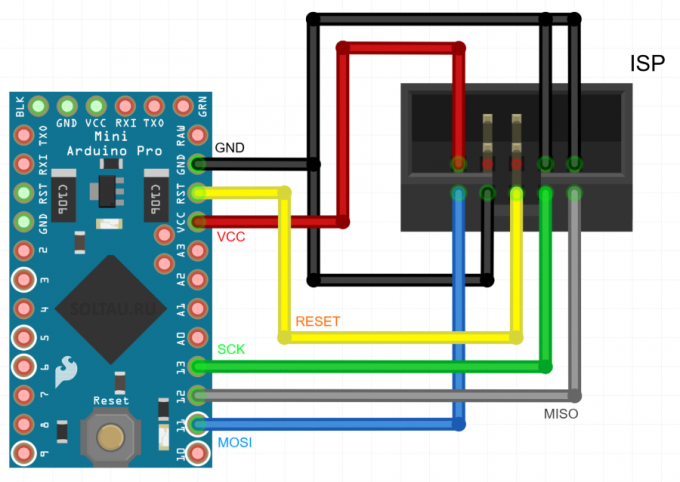 Нет программаторов в arduino ide