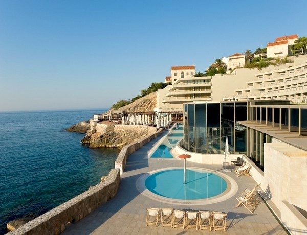 The hotel in Croatia