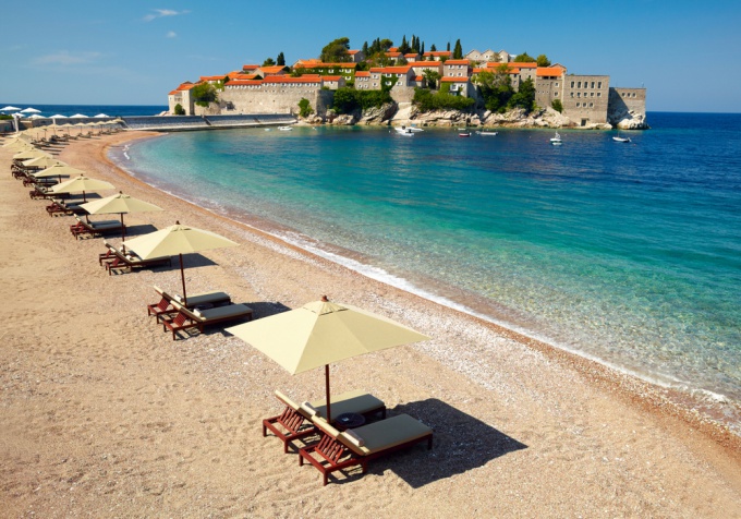 Beach in Montenegro