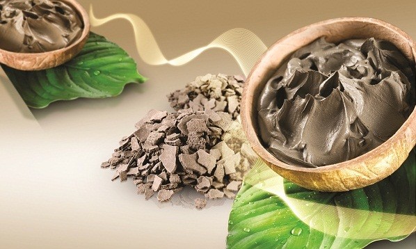 The use of cosmetic clay